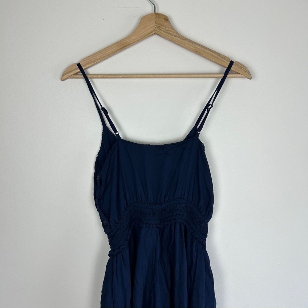 Wilfred Aritzia Irene La Bohème Navy Jumpsuit - Picture 7 of 9